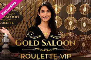 Gold Saloon VIP Speed Roulette Spielcover